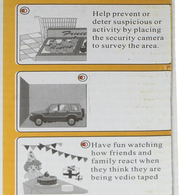 Crony D01 Security camera Realistic Looking Security Security Camera realistic fake camera - Edragonmall.com