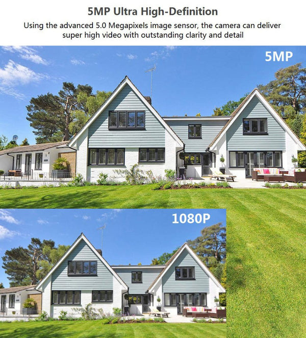 D79W-5MP-10X WIFI POE IP Camera PTZ IP Camera Auto Tracking 2 Way Motion Detection Audio