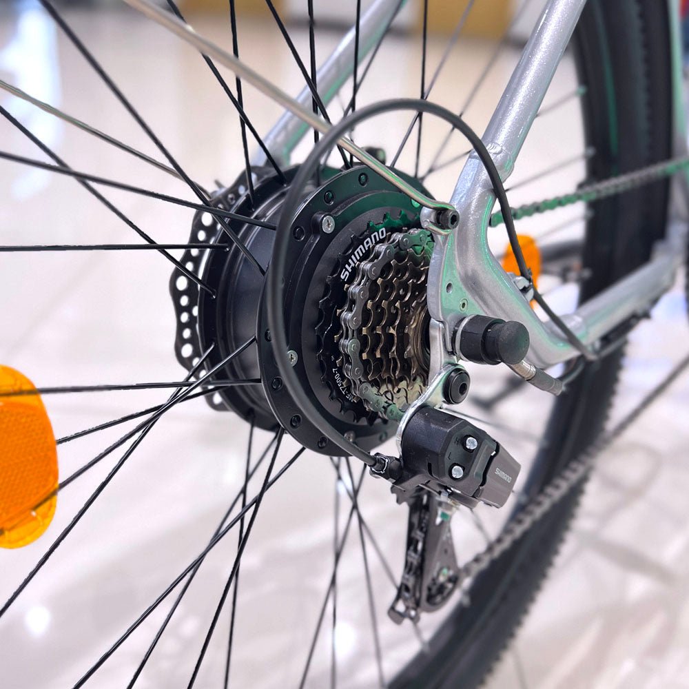 DECE300 LITE Endurance Max 80KM ADO Bike Electric bicycle ADO D30C 27.5″ silver