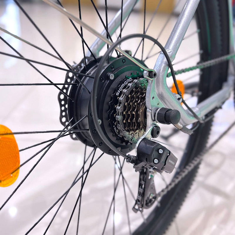 DECE300 LITE Endurance Max 80KM ADO Bike Electric bicycle ADO D30C 27.5″ silver