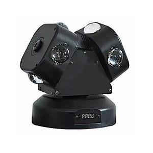 CRONY Double-ended ball rolling LED With laser 8X10W RGBW 4in1 LED Moving Head Beam Light Rotation Double Arms beam light For DJ Party