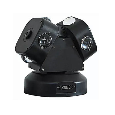 CRONY Double-ended ball rolling LED With laser 8X10W RGBW 4in1 LED Moving Head Beam Light Rotation Double Arms beam light For DJ Party - Edragonmall.com
