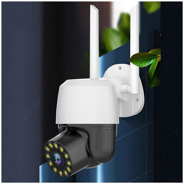 CRONY EC131 Full color night vision 1.5 inch ball machines 4X Camera WiFi Camera AI Human Detection Audio 1080P Wireless Security CCTV Cameras - Edragonmall.com