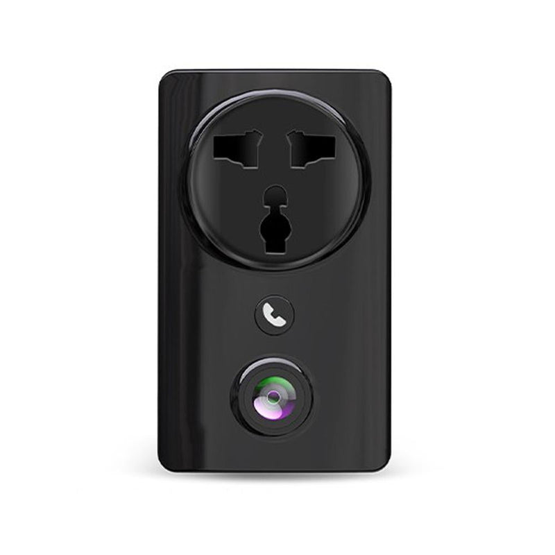 CRONY EC59 180 Degree Panoramic WIFI CCTV Home Security Camera 1080P USB Wall Socket Charger Adapter Camera with IR/White Leds - Edragonmall.com