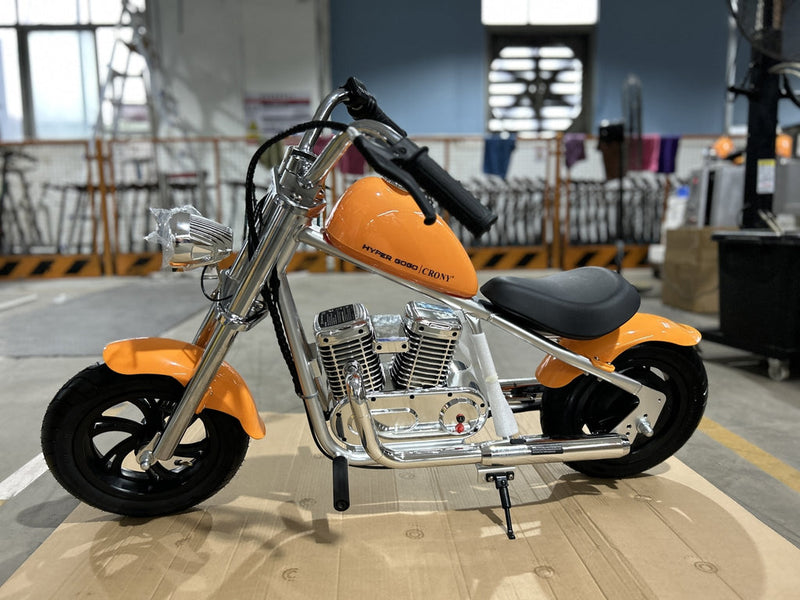 Copy of CRONY EL-MB03C Children Harley (black plating) With APP, Bluetooth, Motor sounds and fake smoke, LED light