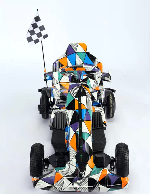 CRONY Electric go-kart Children's Electric Kart Amusement Equipment Detachable Drift Kart Electric Scooter - Edragonmall.com