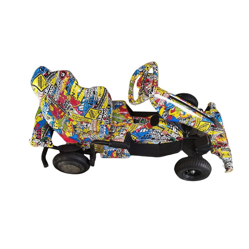 CRONY Electric go-kart Children's Electric Kart Amusement Equipment Detachable Drift Kart Electric Scooter - Edragonmall.com