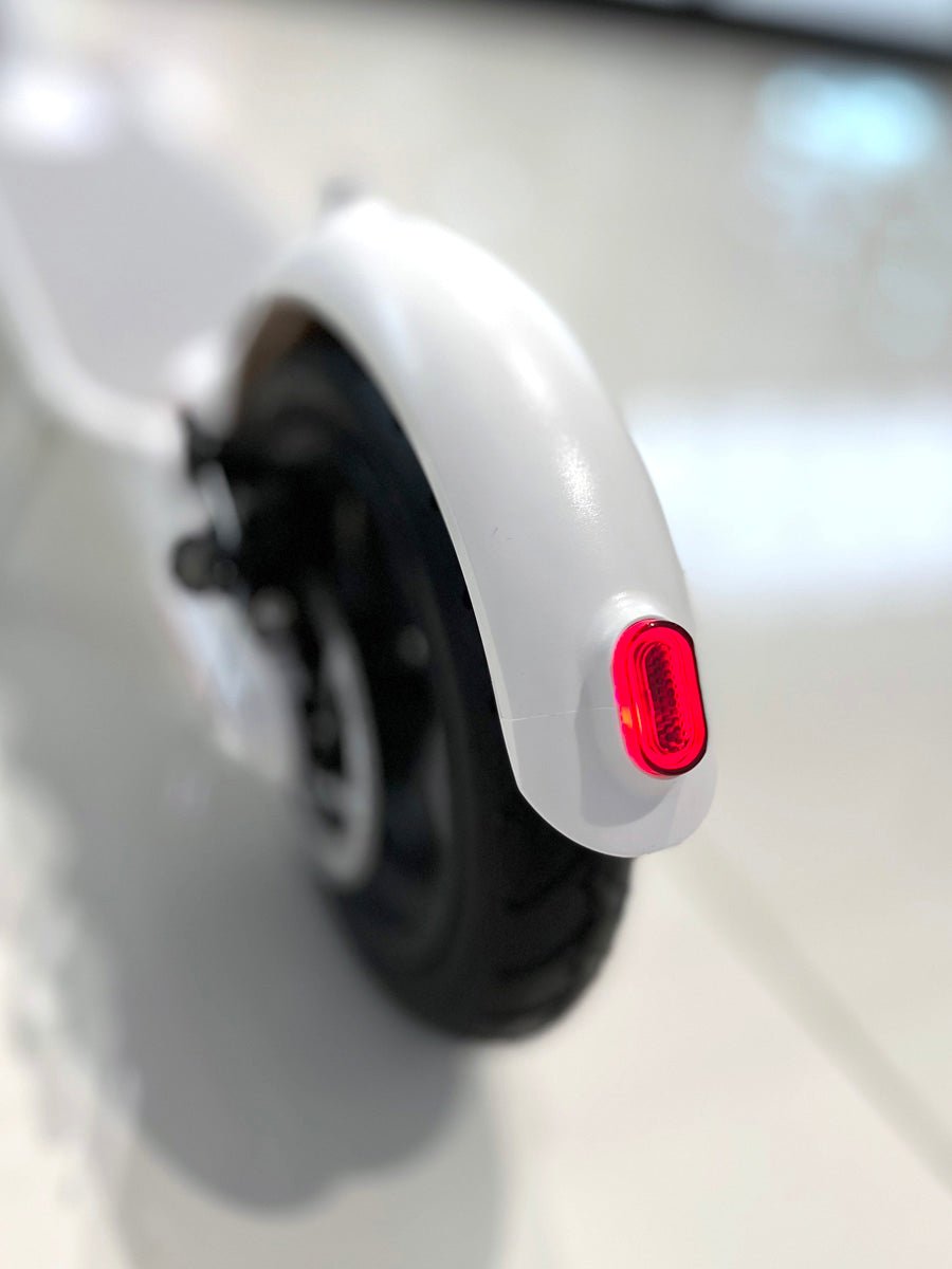 CRONY M365 Electric Scooter with 250W Motor 36V Battery App Connectivity 25-45 KM/H Speed Quick Easy Folding Rear Disc Brake | White