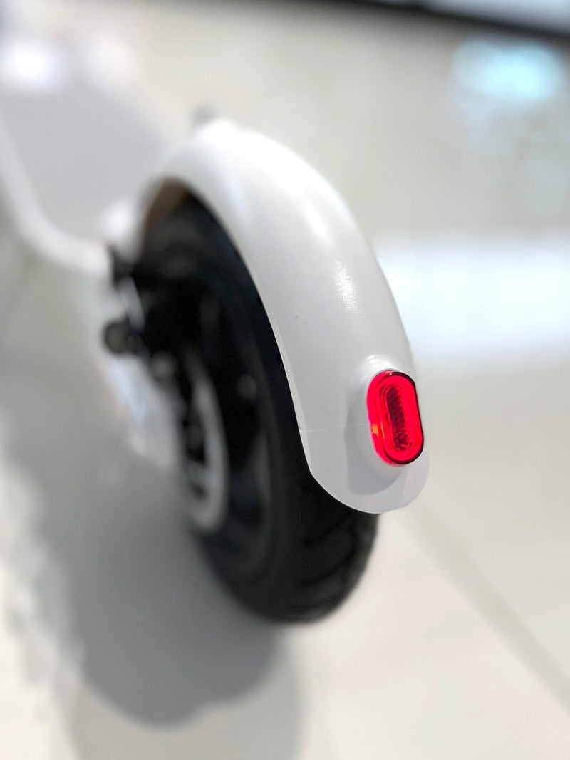 CRONY M365 Electric Scooter with 250W Motor 36V Battery App Connectivity 25-45 KM/H Speed Quick Easy Folding Rear Disc Brake | White