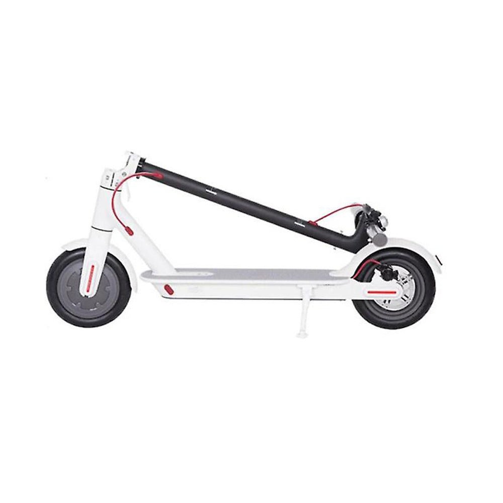 CRONY M365 Electric Scooter with 250W Motor 36V Battery App Connectivity 25-45 KM/H Speed Quick Easy Folding Rear Disc Brake | White