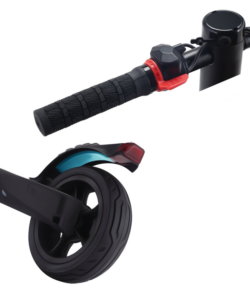 CRONY Electric Scooter S6 Aluminium Alloy Folded 6.5 Inch tires | White - Edragonmall.com