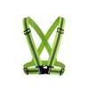 CRONY Electric vehicle safety reflector Reflective Vest High Visibility Cycling Safety Vest Adjustable Elastic Strap Fluorescence Work jacket Scooter - Edragonmall.com