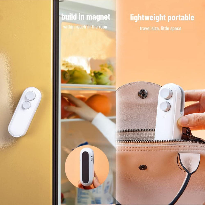 F2 Dual purpose mini sealer Mini Bag Sealer 2 in 1 Seal Cutter Heat Sealers USB Charging Portable Bag Resealer