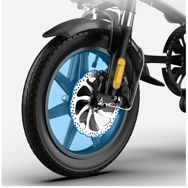 CRONY  F3 Electric Folding Bike 14 inch folding electric bicycle mini battery car small electric car instead of lithium battery