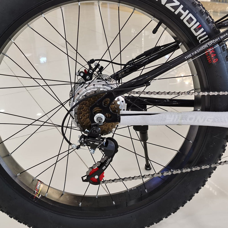 CRONY FB-EM028 26inch Fold Electric Bike 36V Lithium Battery Powerful Sand Ebike - Edragonmall.com