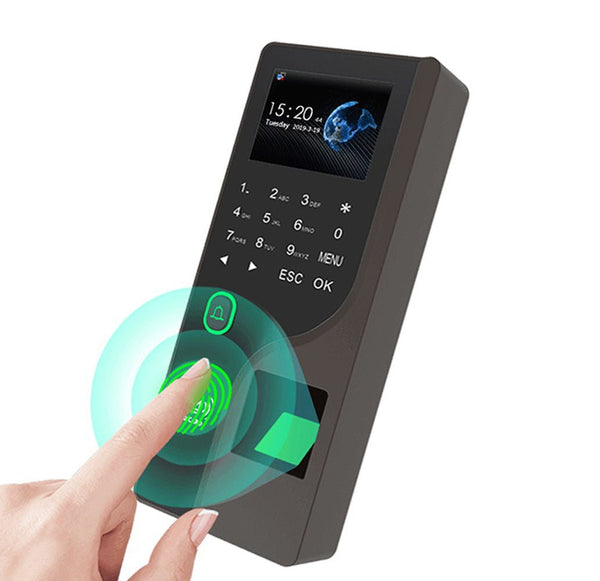 CRONY FC-B104 Fingerprint Attendance Fingerprint Remote Door App to Open The Door Software Management Time Recording Attendance Machine - Edragonmall.com