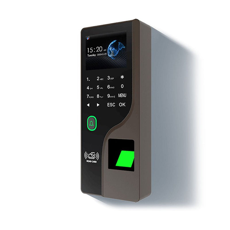 CRONY FC-B104 Fingerprint Attendance Fingerprint Remote Door App to Open The Door Software Management Time Recording Attendance Machine - Edragonmall.com