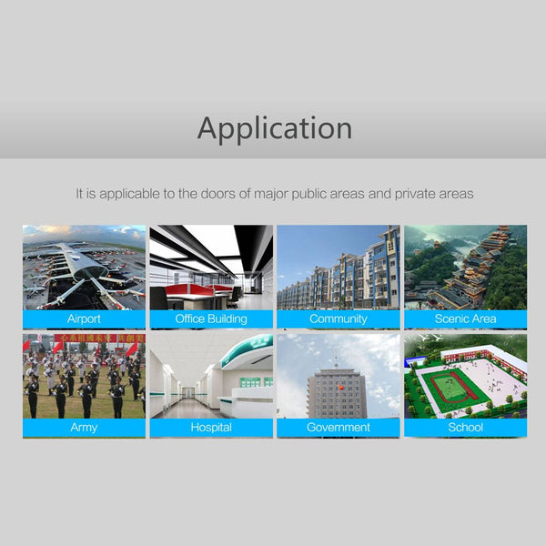 CRONY FC-B104 Fingerprint Attendance Fingerprint Remote Door App to Open The Door Software Management Time Recording Attendance Machine - Edragonmall.com