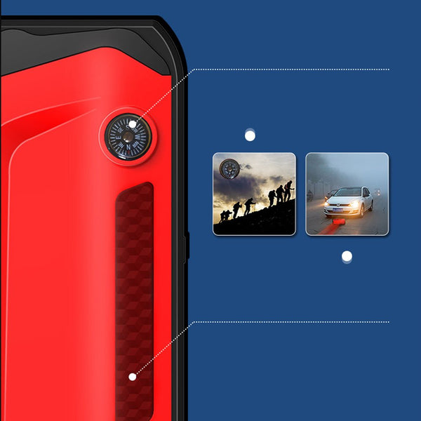 CRONY G09M+Air Jumper Starter 1500mah Peak 12V Portable Car Power Bank - Edragonmall.com