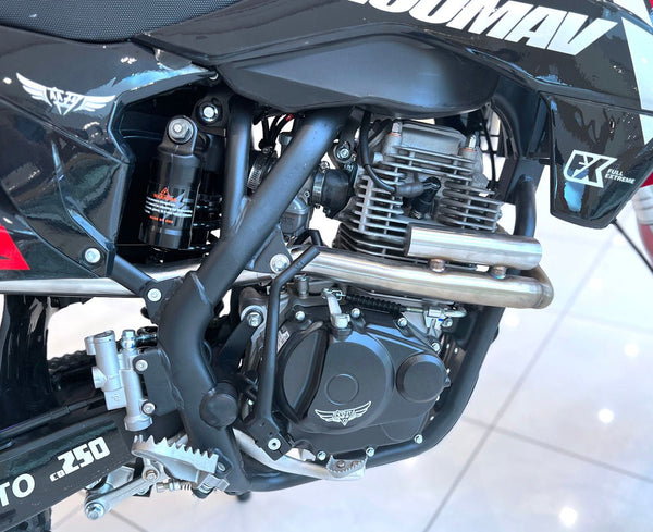 CRONY H-3 Cross-country Motorbike heavy duty 4 stroke air cooled engine adult crossfire dirt bike 250 Motorcycle - Edragonmall.com