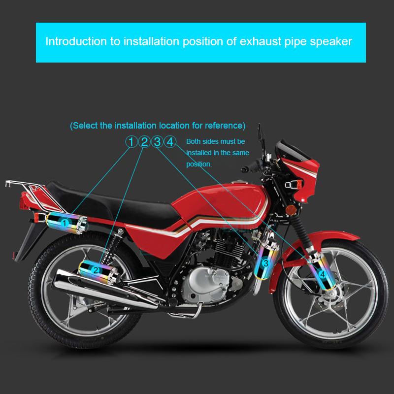Crony Harley dual tyre Speaker Electric bike battery car subwoofer simulation sound Bluetooth audio - Edragonmall.com