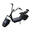 CRONY High speed Big Harley BTSpeaker tyre Double Seat 2 wheel Electric motorcycle | Black spider - Edragonmall.com