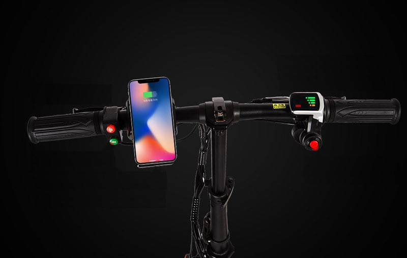 CRONY HIMI 14 inch Electric Folding Bike SOLOMO 350W 48V 10AH 40KM/H E-Bike Road Electromobile Mobility Bicycle Cycling - Edragonmall.com