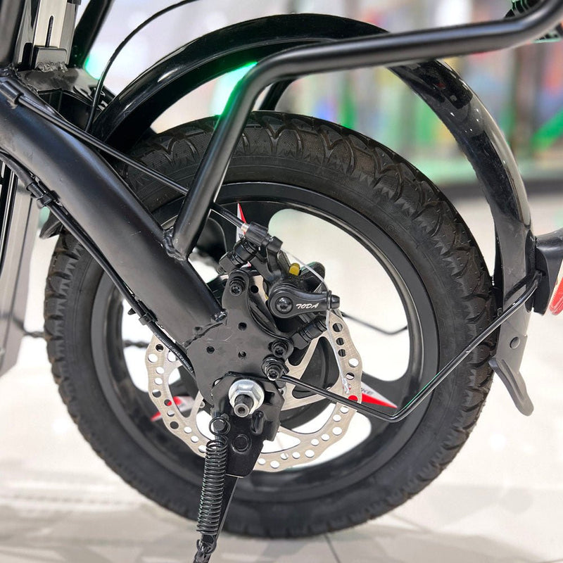 CRONY HIMI 14 inch Electric Folding Bike SOLOMO 350W 48V 10AH 40KM/H E-Bike Road Electromobile Mobility Bicycle Cycling - Edragonmall.com