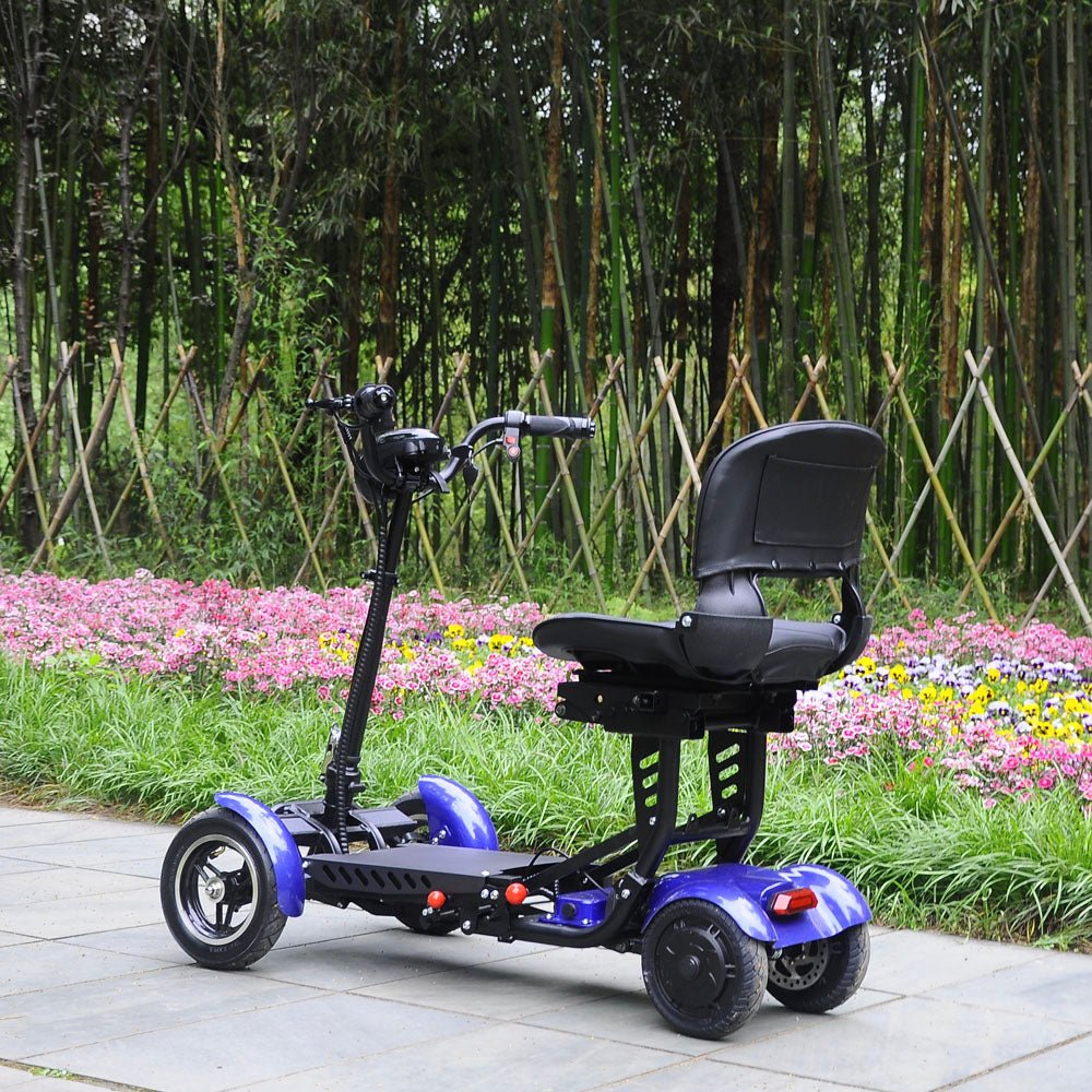 CRONY JP-Folding four-wheel car mobility scooters electric 4 wheel cabin wheel electrical scooter smart folding - Edragonmall.com