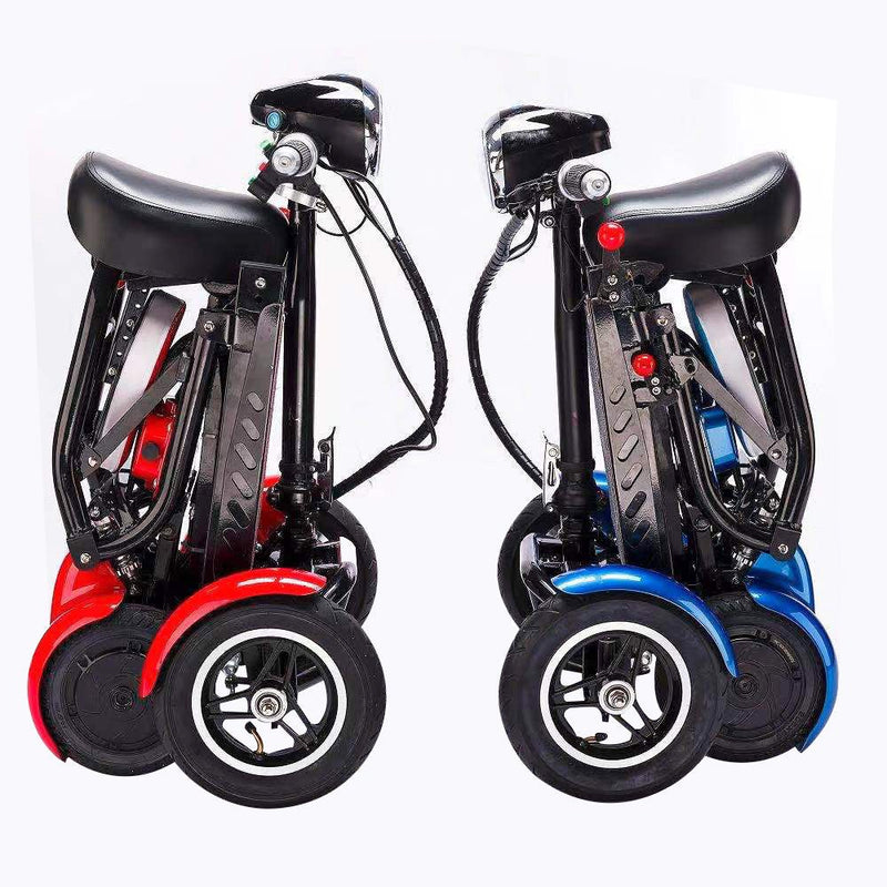 CRONY JP-Folding four-wheel car mobility scooters electric 4 wheel cabin wheel electrical scooter smart folding - Edragonmall.com