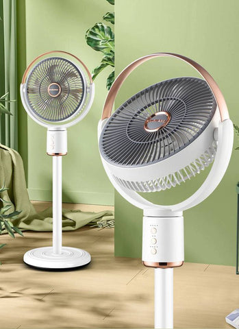 JY2219 Retractable floor fan Household floor electric fan air circulation vertical strong wind strong mute desktop