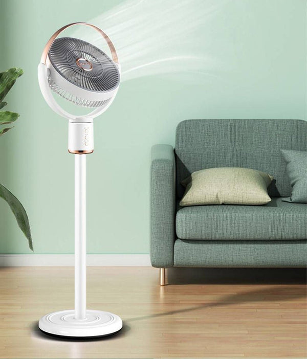 JY2219 Retractable floor fan Household floor electric fan air circulation vertical strong wind strong mute desktop