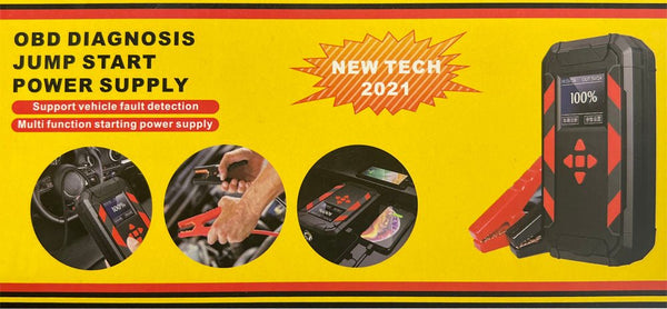 CRONY K16 Car power bank With OBD car starter power supply with car fault detector - Edragonmall.com