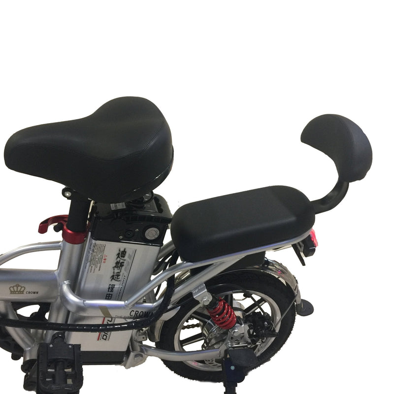 CRONY K2 14inch Fold Sport Bike 48V 10A Aluminum Suspension Electric Bicycle for Women, Folding electric bike-2 - Edragonmall.com