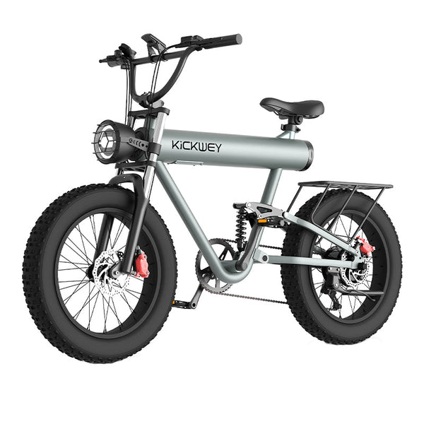 CRONY K20 Plus Electric Bicycle Mountain Electric Bike 1000W 10AH Electric Style Bike Outdoor Entertainment Snow 20 Inch Fat Tire Bike 48V Dirt Bike Electric - Edragonmall.com