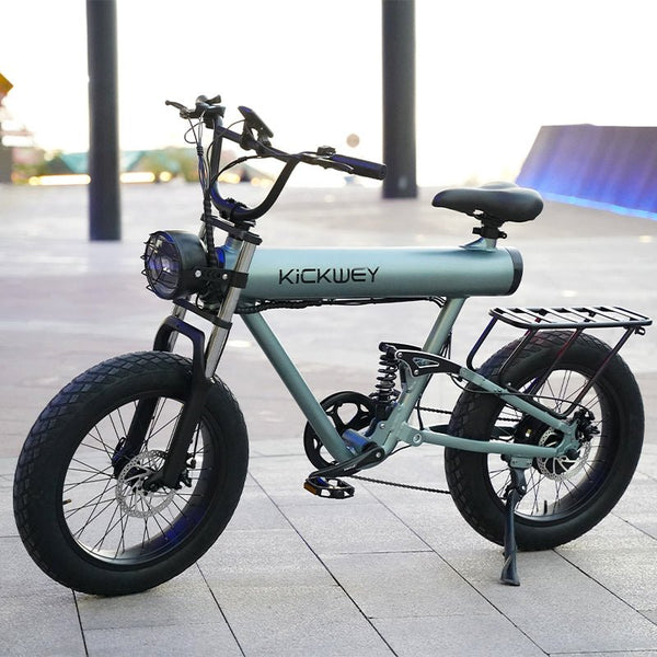 CRONY K20 Plus Electric Bicycle Mountain Electric Bike 1000W 10AH Electric Style Bike Outdoor Entertainment Snow 20 Inch Fat Tire Bike 48V Dirt Bike Electric - Edragonmall.com