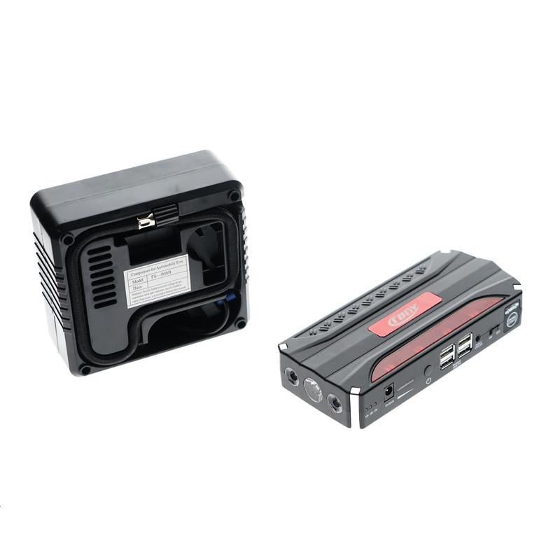 Crony KM-18C Air Compressor with Auto Car Jump Starter - Edragonmall.com