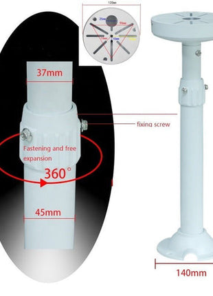 I-type 30-60CM Retractable hemisphere Stand