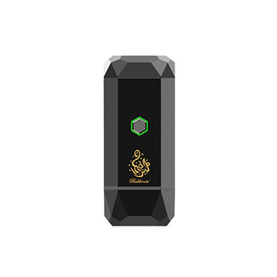 CRONY Large B15 Portable Bukhoor Style Usb Type-C Power incense burner Bakhoor Portable Rechargeable Electric Incense Burner | BLACK - Edragonmall.com