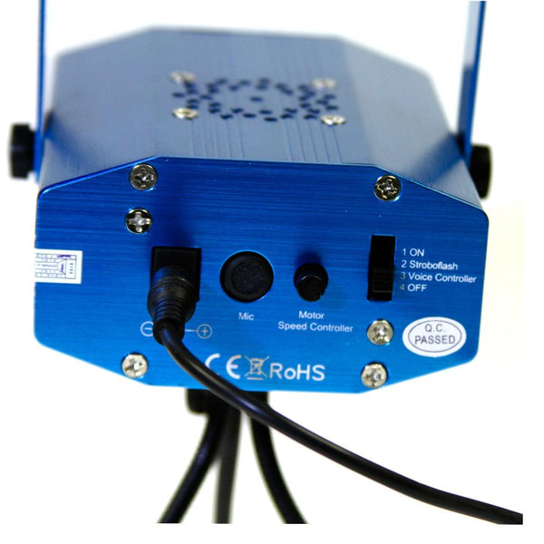 CRONY Las-s09rg Mini Laser Disco Dj Stage Lighting Patterns Projector Lights - Edragonmall.com