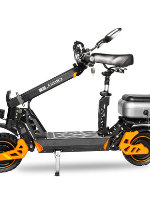 CRONY M4 Max dual drive 48V20A/2400W with APP E-scooter Two-wheeled compact electric scooter with seat adult scooter