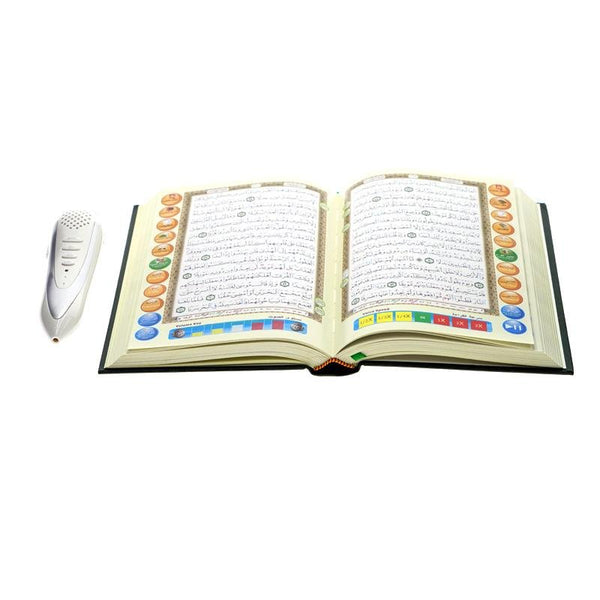 Crony M9 4GB Quran Rechargeable USB Quran Reading Pen Islamic Muslim Prayer MP3 Digital Speaker Gift Set - Edragonmall.com