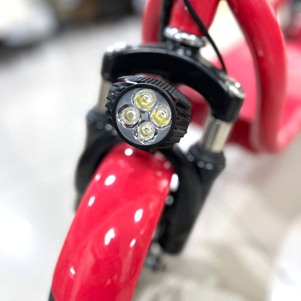 CRONY Mini Harley Dual Seat +Double Seat Two Wheels 36V 8A Lithium Battery Electric Electric motorcycle | Red - Edragonmall.com