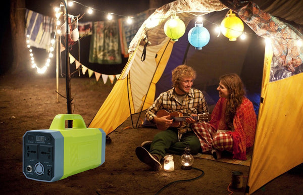 Crony  K300 Portable Power Station 100W With Jump Starter  Battery For Camping