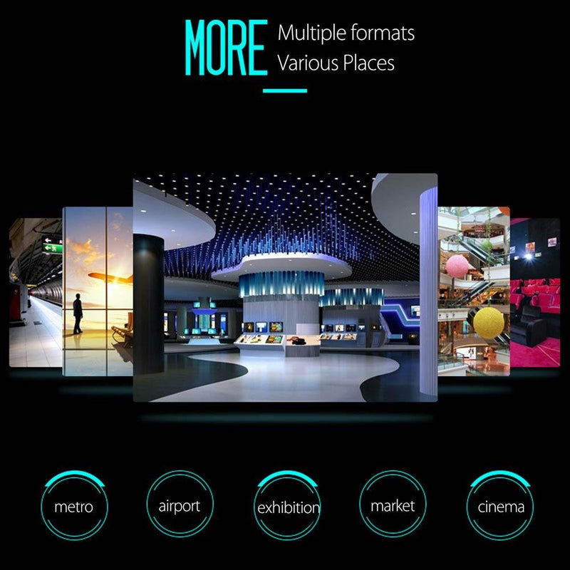 Crony NEW 3D hologram Led fan 42CM Advertising Display Holographic Imaging Naked Eye AD Fan - Edragonmall.com