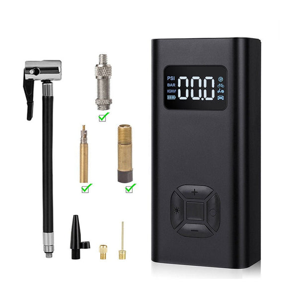 CRONY NEW Portable Electric Air Inflator 12v 150PSI Rechargeable 6500mAh Car Pump Tire Inflator Cordless Portable Compressor - Edragonmall.com