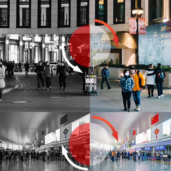 CRONY NIP-20HS ball machines Camera Outdoor Camera WiFi Security IP Camera 5MP Home Surveillance Camera - Edragonmall.com