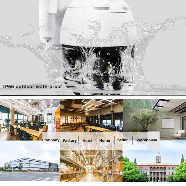 CRONY NIP-20HS ball machines Camera Outdoor Camera WiFi Security IP Camera 5MP Home Surveillance Camera - Edragonmall.com