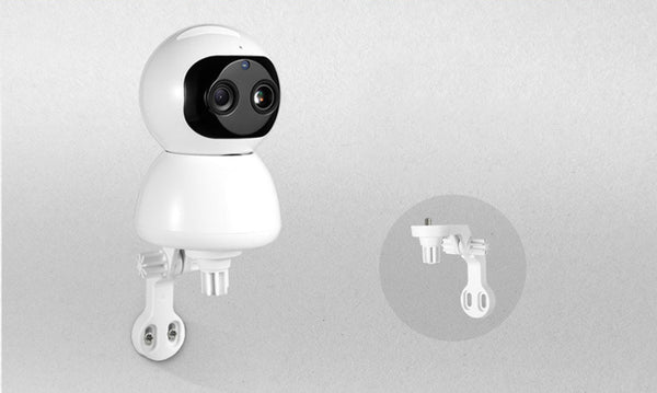 CRONY NIP-28 carecam PRO APP dual camera zoom, high-definition night vision smart home surveillance camera wifi mobile phone remote control - Edragonmall.com