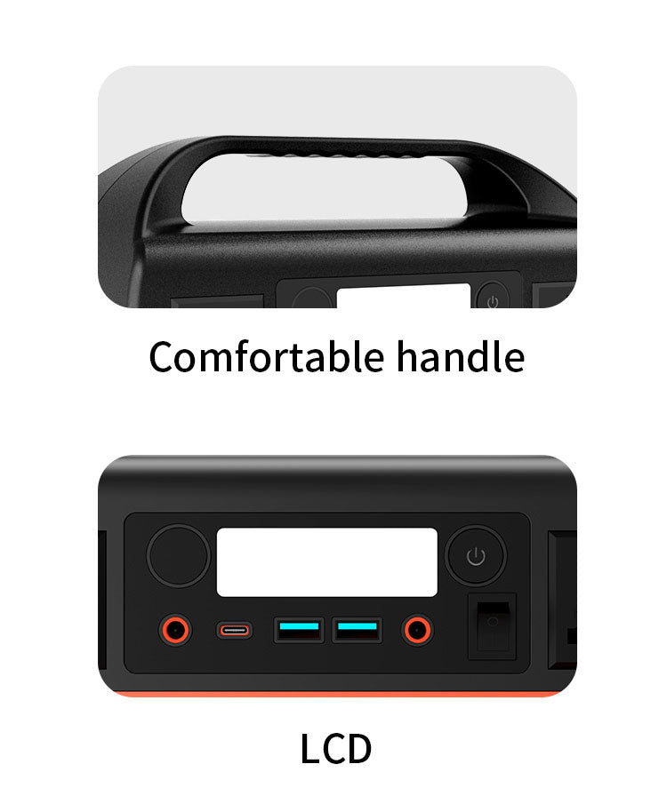 CRONY OKD300 Portable Power Station Portable Power Station 300W Backup Lithium Battery 314Wh 110V Pure Sine Wave AC Socket Solar Generator Power Supply - Edragonmall.com